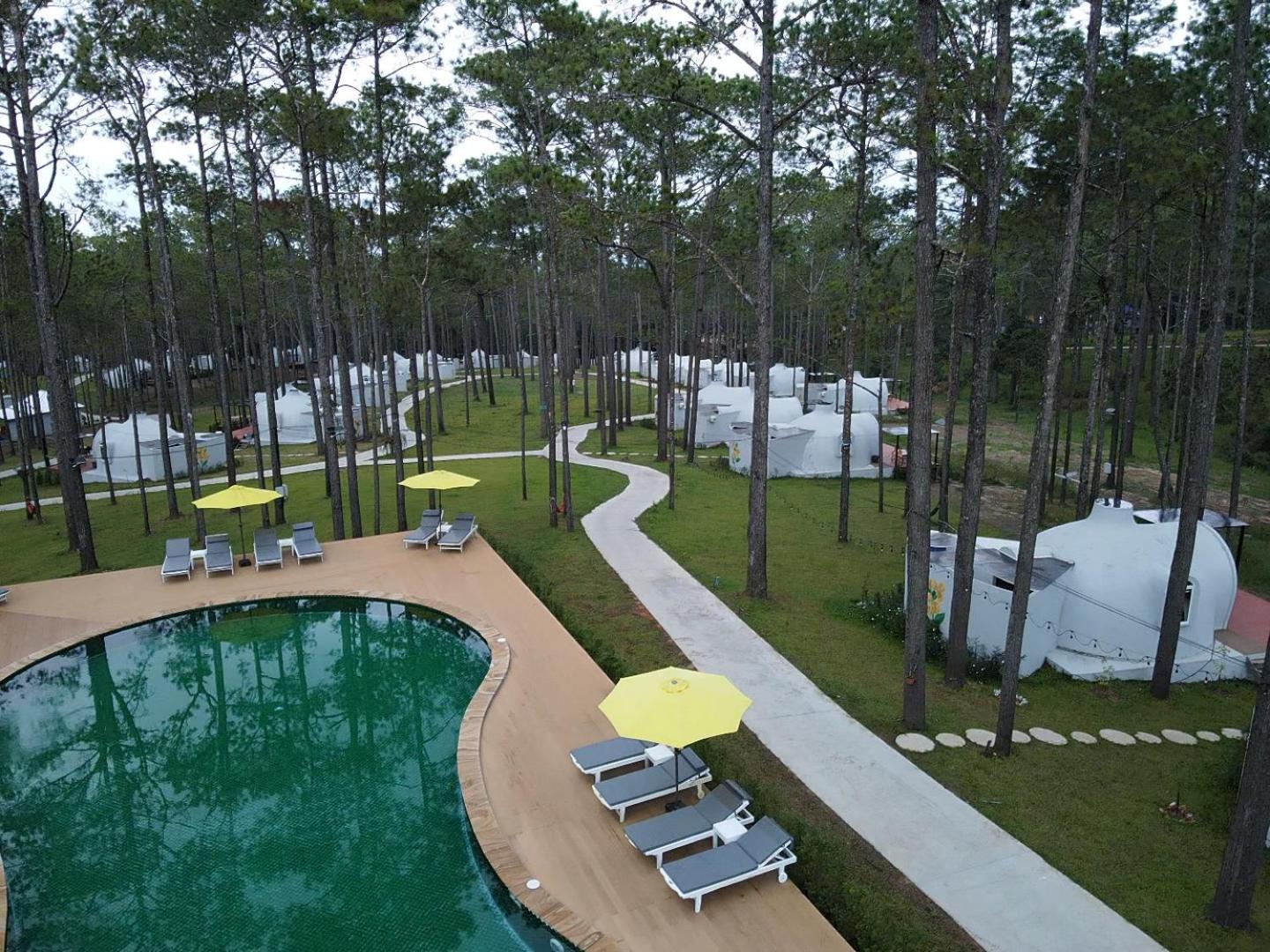 Romdoul Kirirom Resort By Ehm Kampong Speu Bagian luar foto